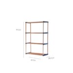 شلف چهار طبقه کد 6504